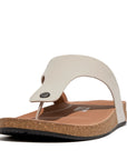 FitFlop FitFlop IQushion Mens Leather Toe-Post Sandals Slippers