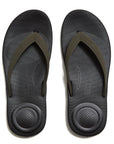 FitFlop FitFlop IQUSHION Mens Textured-Strap Flip-Flops iQushion
