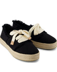 TOMS Carolina Lace Up Espadrille Shoes