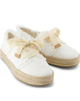 TOMS Carolina Lace Up Espadrille Shoes