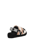 UGG UGG Fluff Yeah Slide Cow Print Slide