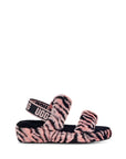 UGG UGG Oh Yeah Tiger Print Slide Pink Scallop 3