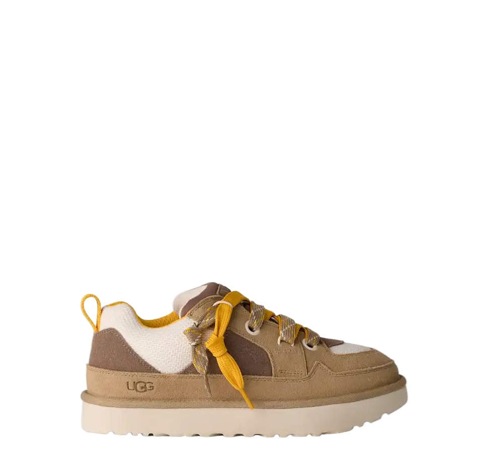 UGG Men's Lo Lowmel Sneaker Mustard Seed / Summer Wheat 6