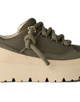 UGG UGG Womens Heritage Utility Sneaker Sneaker Moss Green 4