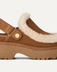 UGG Women's Esmee Clog Slip on Chestnut 3