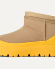 UGG Womens Classic Ultra Mini Weather Hybrid Boot Mustard Seed/Summer Wheat 3