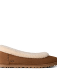UGG Zora Ballet Flat Shoes Chestnut 3