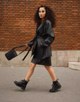 Dr Martens Dr Martens 1460 Mono Smooth Leather Lace Up Boots Boot