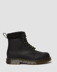 Dr Martens Dr Martens 1460 Wintergrip Fleece Leather Boots Boot Black UK 3