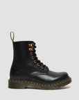 Dr Martens Dr Martens 1460 Pascal Rose Gold Hardware Leather Lace Up Boots Boot Black UK 3