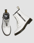 Dr Martens Dr Martens 1460 Double Zip Leather Lace Up Boots Boot
