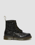 Dr Martens Dr Martens 1460 WB Goonies Emboss Leather Lace Up Boots Boot Black UK 3