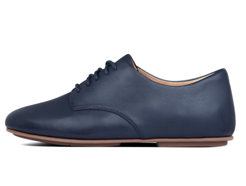 FitFlop FitFlop ADEOLA Leather Lace-Up Derby  Midnight Navy 4