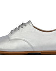 FitFlop FitFlop ADEOLA Leather Lace-Up Derby  Silver 3