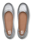 FitFlop Allegro Soft Leather Ballet Pumps Dynamicush