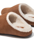 Sherling Suede Slippers CHRISSIE iQushion