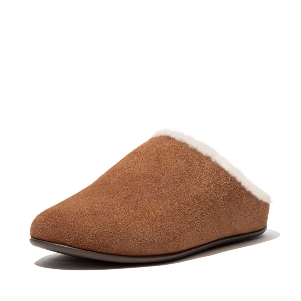 Sherling Suede Slippers CHRISSIE iQushion