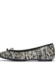 FitFlop DELICATO Bow Woven Ballet Flats Slip on Black/Ivory 4