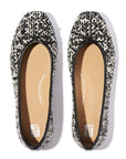 Bow Woven Ballet Flats DELICATO Dynamicush