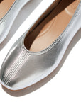 FitFlop FitFlop Delicato High-Cut Soft-Leather Ballet Flats