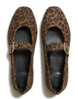 DELICATO Suede Leopard Mary Janes