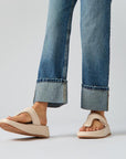 FitFlop FitFlop F-Mode Adjustable Padded-Leather Flatform Sandal