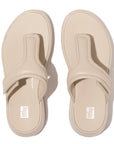 FitFlop FitFlop F-Mode Adjustable Padded-Leather Flatform Sandal