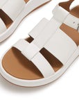 FITFLOP F-MODE Leather Flatform Fisherman Sandals Sandal