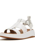 FITFLOP F-MODE Leather Flatform Fisherman Sandals Sandal