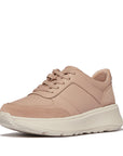 FitFlop FitFlop F-MODE Leather/Suede Flatform Trainers