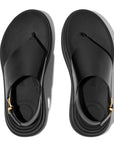 Stack Leather Back-Strap Toe-Post Sandals F-MODE Microwobbleboard