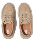FitFlop FitFlop F-MODE Suede Flatform Trainers Microwobbleboard