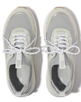 FitFlop F-MODE Knit/Suede Flatform Slip-On Trainers Sneaker