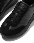 FitFlop F-MODE T-Toe Wave Leather Suede Sneaker Sneaker