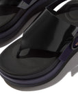 X Roksanda Leather/Webbing Sandals F-MODE Microwobbleboard