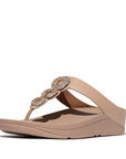 FitFlop FINO Crystal Chain Leather Toe-Post Sandals Sandal