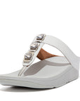 FitFlop FINO Crystal Lock Toe-Post Sandals Sandal
