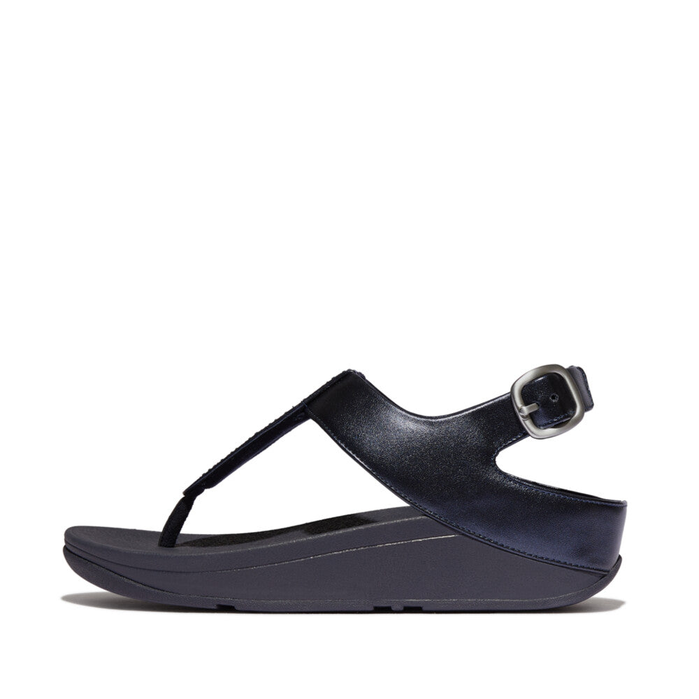 FitFlop FitFlop Fino Crystal Mix T-Strap Sandals Sandal Midnight Navy 4