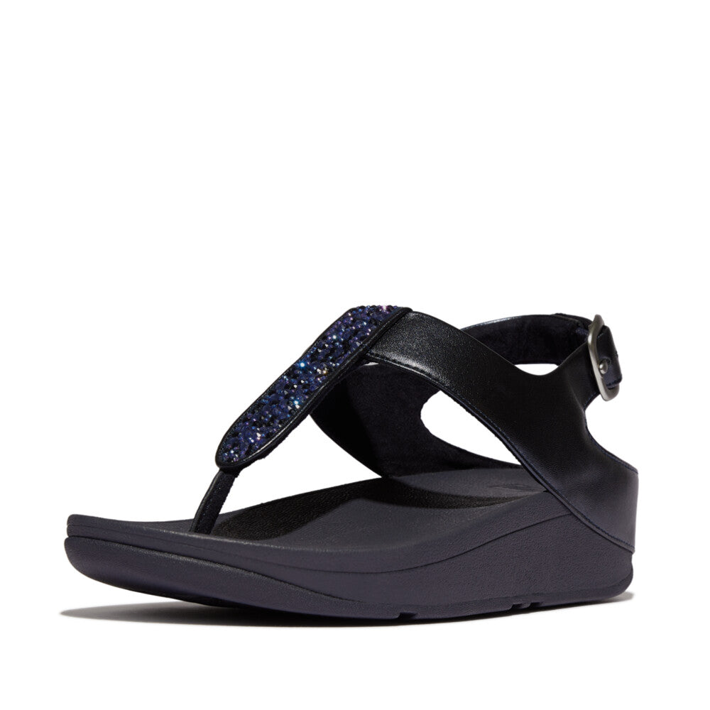 FitFlop FitFlop Fino Crystal Mix T-Strap Sandals Sandal