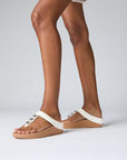 Mirror-Dome Leather Toe-Post FINO Microwobbleboard