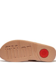 FitFlop FitFlop Fino Resin-Hoop Leather Toe-Post Sandals Sandal