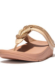 FitFlop FitFlop FINO Crystal-Cord Leather Microwobbleboard