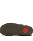 FitFlop FINO Pearls-And-Crystal H-Bar Slides