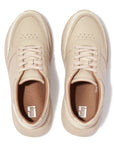 Leather/Suede Flatform Trainers F-MODE Microwobbleboard