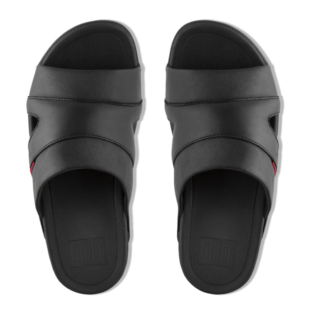 FitFlop FitFlop FREEWAY pool slide in leather Sandal