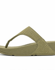 FitFlop LULU Shimmerglitz Toe-Post Sandal