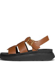 Trenton GEN-FF Leather Fisherman Sandals Sandal Deep Tan 3