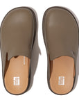 FitFlop FitFlop GEN-FF Leather Mules Microwobbleboard