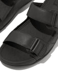 FitFlop Gogh Mens Two-Bar Leather Slides