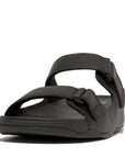 FitFlop Gogh Mens Two-Bar Leather Slides